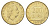 Италия 200 лир 1979 R, шестерня KM 105 алюминиевая бронза 4631-914
