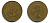 Великобритания 1/2 пенни 1967 Елизавета II (1952-2022) KM 896, Spink 4158 бронза 41-915