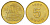 Южная Корея 5 вон 1987 KM 32 латунь UNC 4682-1013