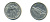 Малайзия 10 сенов 1997 цветок KM 51 медно-никель 176-765