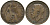 Великобритания 1 пенни 1920 Георг V (1910-1936) KM 810, Spink 4051 бронза 32-836