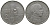 ИТАЛИЯ 2 ЛИРЫ 1926 R, ВИКТОР ИМАНУИЛ III KM 63 никель 4383-845