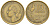 Франция 10 франков 1951 B, петух KM 915.2, Le Franc 363.5 алюминиевая бронза 175-633