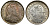 Гонконг 10 центов 1902 Эдуард VII (1901-1910) KM 13 серебро UNC 91-812