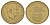 Дания 2 кроны 1955 N, Фредерик IX (1947-1972) KM 838 алюминиевая бронза 4653-524