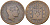 ИСПАНИЯ 10 СЕНТИМО 1879 OM, АЛЬФОНСО XII (1874-1885) KM 675 (Y70) бронза 115-932