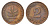 ФРГ 2 пфеннига 1950 D KM 106, J. 381 бронза 4596-944