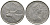 Канада 25 центов 1986 Елизавета II (1952-2022), олень KM 74 никель 4681-851