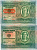 Австрия 100 крон 1912 (1919) красная надпечатка на Pick 12, на аверсе Pick 56 a бумага 444-14-2