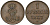 Ганновер 1 пфенниг 1847 B, Эрнст Август (1837-1851) KM 201.1, AKS 129, J. 74 медь 08-1347