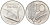 Италия 10 лир 1971 R, колосья, плуг KM 93 алюминий UNC 86-844