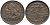БЕЛЬГИЯ 2 САНТИМА 1836 BELGES KM 4.2 медь 95-714