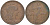Франция 10 сантимов 1917 тип Даниэль Дюпюи KM 843, LA FRANC 136.29 бронза 109-424