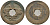 Китай 1 цянь (кэш) (юань-вао) ND (1056-1062) Империя Сун (960-1279), северная сун (960-1127), Жэнь-цзун (1023-1063), вес 4,85 гр, диаметр 23,5 мм Hartill 16.148, FD 934 бронза AUC2-6-63