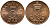 ДАНИЯ 5 ЭРЕ 1988 R; B, МАРГРЕТЕ II (1972-) KM 859.3 железо плакированное медью 4380-148