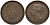 Стрейтс-Сетлментс 1 цент 1862 Виктория (1837-1901) KM 6 медь 1521-344