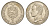 Венесуэла 1 боливар 1990 Симон Боливар, толстый шрифт Y 52a.2 сталь плакированная никелем 4592-643