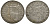 Неаполь и Сицилия тари (2 карлини) 1685 Карл II Испанский серебро aUNC 00-822-07