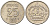 Швеция 25 эре 1953 TS, Густав VI Адольф (1950-1973) KM 824 серебро 4147-1033