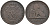 БЕЛЬГИЯ 2 САНТИМА 1870 BELGES KM 35.1 медь 4589-736
