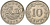 Мальта 10 центов 1972 баржа Великого магистра KM 11 медно-никель 4137-912
