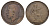 Великобритания 1 пенни 1921 Георг V (1910-1936) KM 810, Spink 4052 бронза 79-642