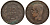 Греция 10 лепта 1878 К, король Георг I (1863-1913) KM 54 медь 4536-633
