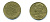 ФРАНЦИЯ 5 САНТИМОВ 1973 ТИП MARIANNE KM 933 медь алюминий никель 84-1535