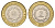 Аргентина 2 песо 2010 KM 165 биметалл aUNC 4571-1025