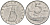 Италия 5 лир 1974 R, дельфин, руль KM 92 алюминий 4567-719