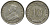 Стрейтс-Сетлментс 10 центов 1926 Георг V (1910-1936) KM 29b серебро 192-857