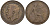 Великобритания 1 пенни 1918 Георг V (1910-1936) KM 810, Spink 4051 бронза 4144-821