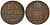АВСТРИЯ 1 КРЕЙЦЕР 1816 В, ФРАНЦ II (1792-1835) KM 2113 медь 34-1143