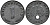 ГЕРМАНИЯ 1 РЕЙХСПФЕННИГ 1940 J KM 97, J. 369 цинк 96-657