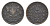 Британская Индия (Ост-Индская компания) 1/12 анны 1835 KM 445 медь 75-1112