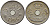 Румыния 5 бани 1906 Кароль I (1881-1914) KM 31 медно-никель 3458-252
