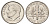 США 1 дайм (10 центов) 2004 D, Рузвельт KM 195a медь плакированный медно-никелем 4682-357