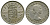 Великобритания 1 шиллинг 1954 Елизавета II (1952-2022), Шотландский герб KM 905, Spink 4148 медно-никель 4384-546