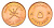 Оман 5 байз 1999 KM 150 сталь плакированная бронзой UNC 4594-339